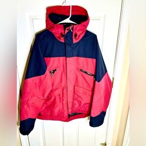Bass Pro Shops Red Pro Qualifier Gore-Tex Hooded Jacket Sz Large